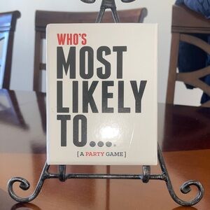 Who's Most Likely To Party Game